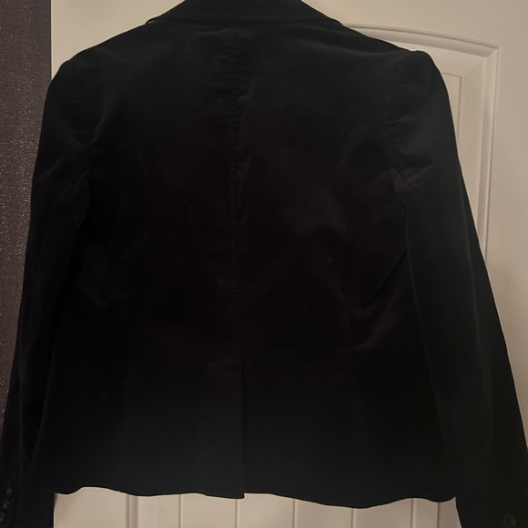 Lined velvet Gap blazer. - Picture 3 of 5